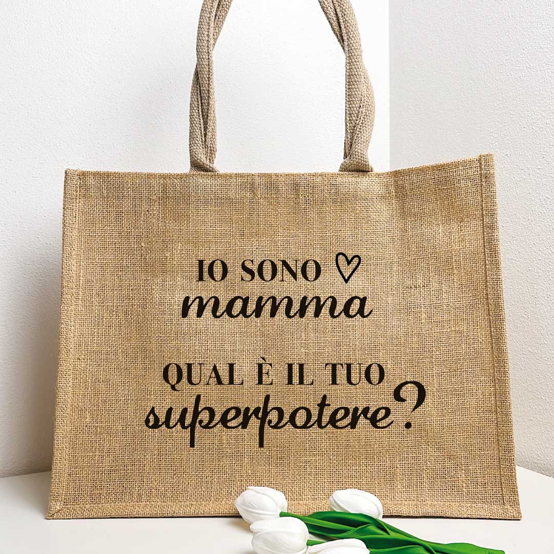 Borsa Juta Festa della Mamma