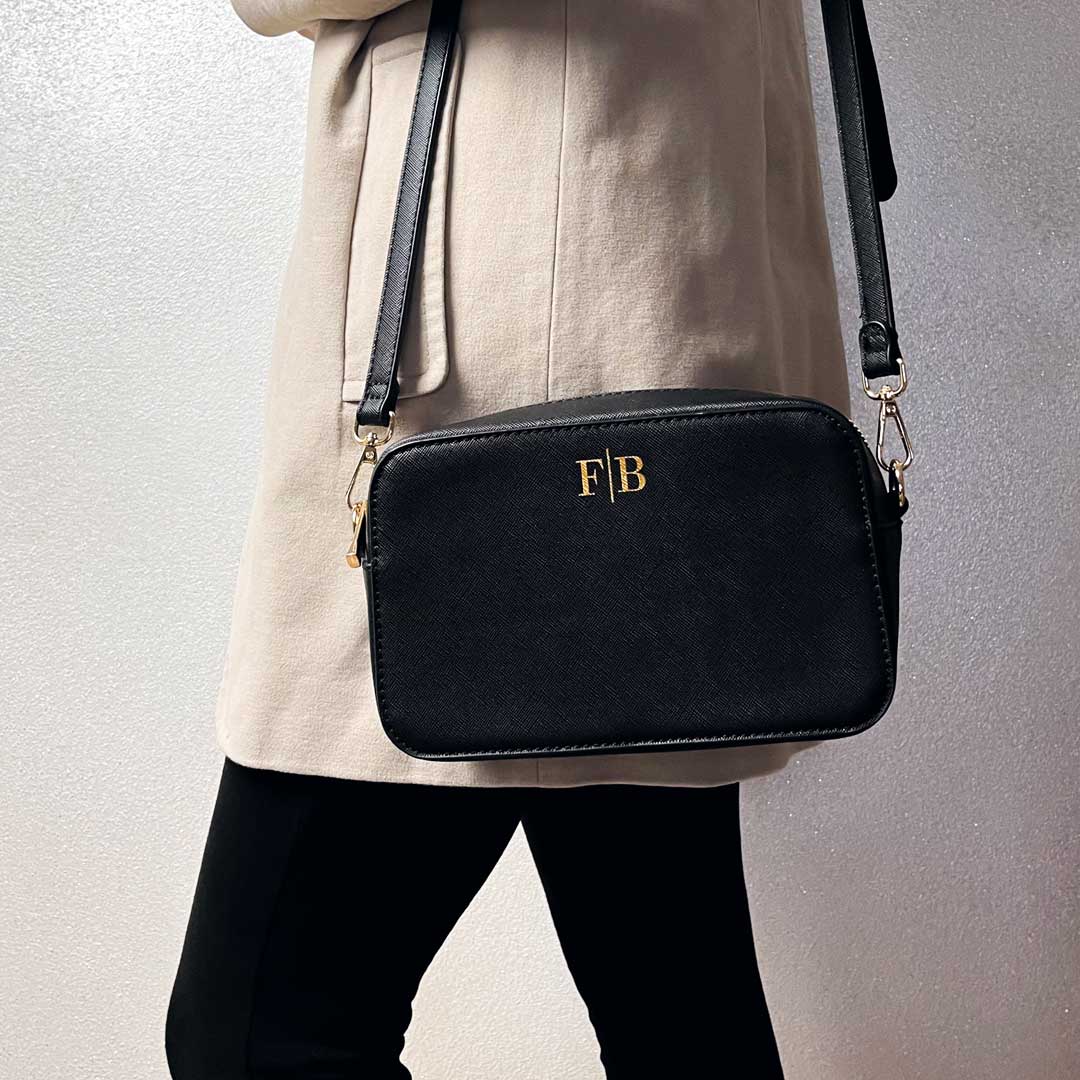 Borsa Tracolla Personalizzata Iniziali Copertina