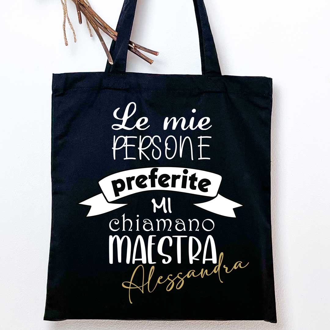 Borsa Shopper Regalo Maestra